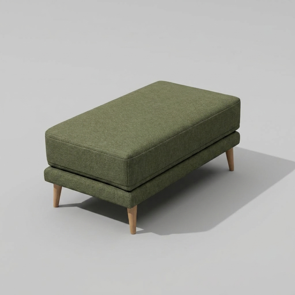 Helsinki Footstool Green
