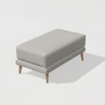 Helsinki Footstool Neutral