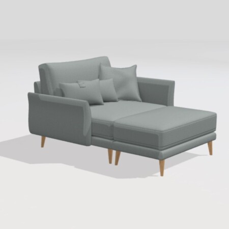 Helsinki S1P Armchair & Footstool