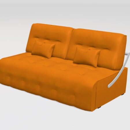 Indy 3 Seater Sofa Bed - Armless