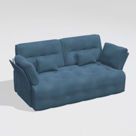 Indy 4B Thin Arm Sofa Bed
