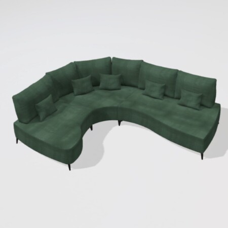 Kalahari H1+R+MB2 Corner Sofa