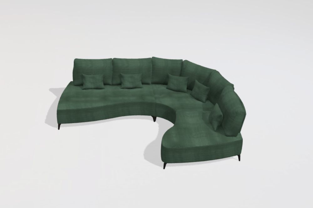 Kalahari MB1+R+H2 Corner Sofa