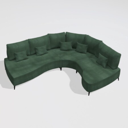 Kalahari MB1+R+H2 Corner Sofa