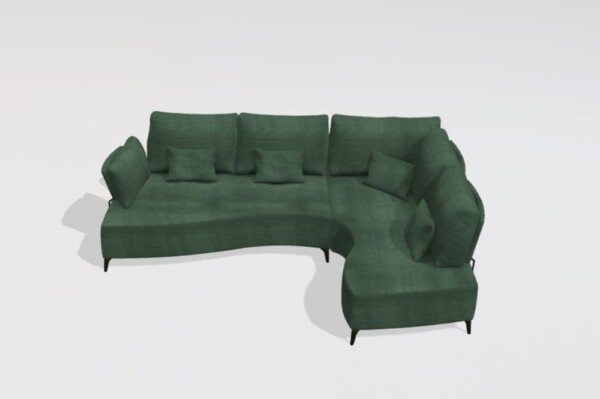 Kalahari U1+MB1+RH2 Corner Sofa