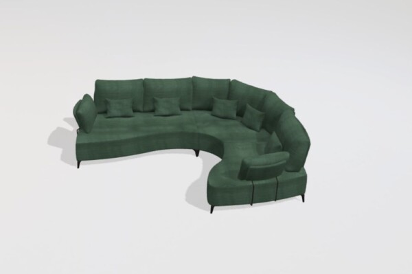 Kalahari U1+MB1+R+H2+U2 Corner Sofa