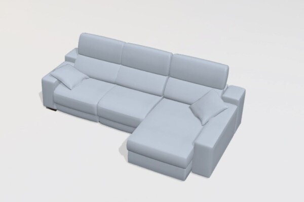 Loto N+N+FA2 Chaise Sofa Leather