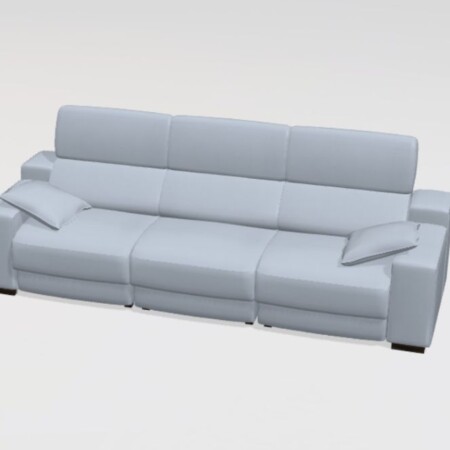 Loto N+N+N Leather Sofa