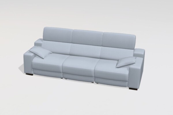 Loto N+N+N Leather Sofa