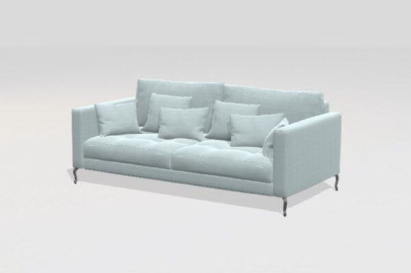 Opera 3b 3 seater sofa low arms