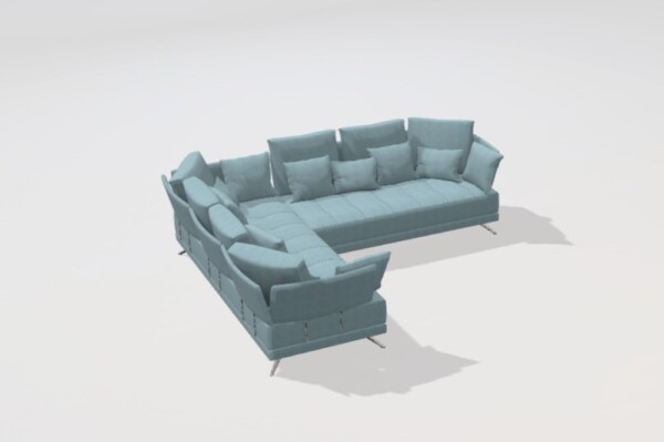 Pacific A + BL2 Corner Sofa