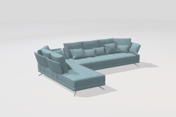 Pacific AZ2 + AL2 Corner Sofa