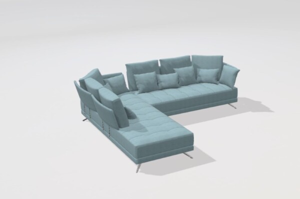 Pacific AZ2 + BL2 Corner Sofa