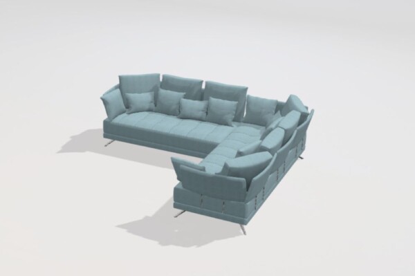 Pacific BL1 + A Corner Sofa