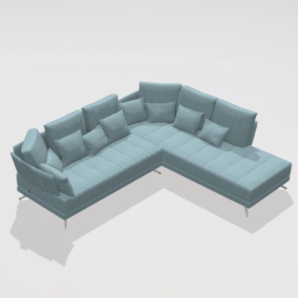 Pacific BL1 + AZ1 Corner Sofa