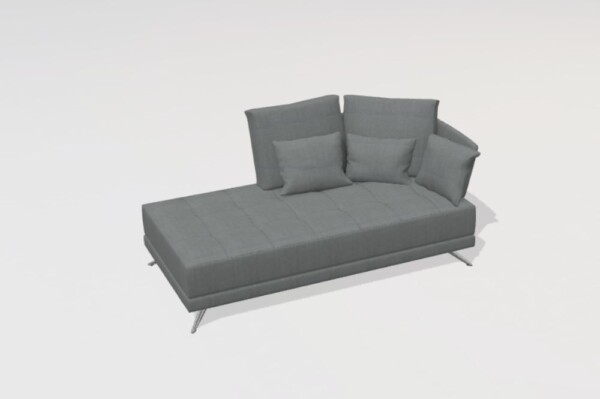 Pacific BZ2 Chaise Longue Module