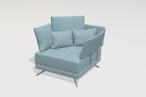 Pacific D Armchair