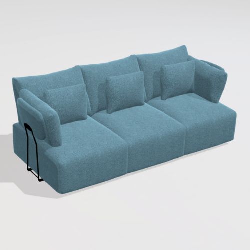 Teseo 4 seater sofa B+B+B with T arms from Fama