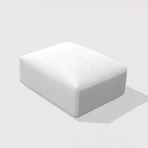 Teseo E footstool from Fama