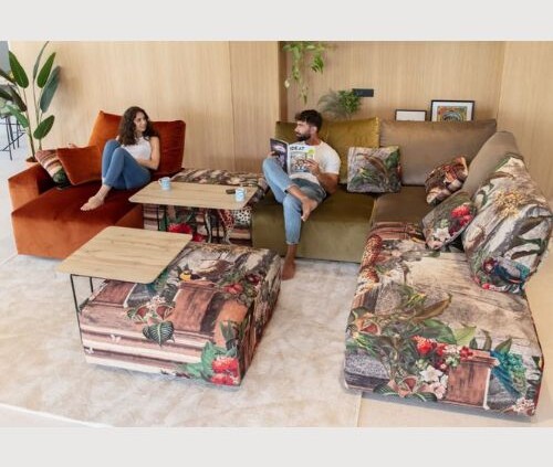 Teseo sofa from Fama