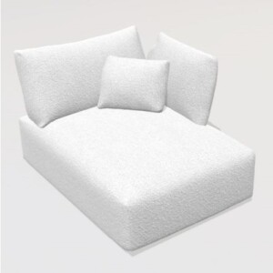 Teseo RH2 Chaise Module from Fama