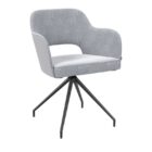 Chicago Swivel Dining Chair - Grey