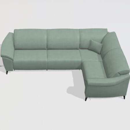 Babylon M+M+Y+M Fabric corner sofa
