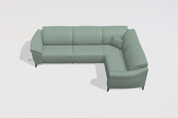 Babylon M+M+Y+M Fabric corner sofa