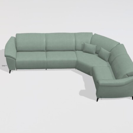 Babylon M+M+Z+M Fabric Corner Sofa
