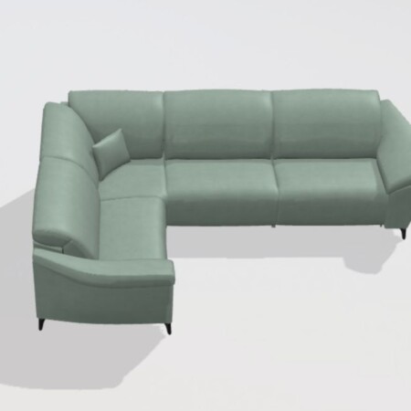 Babylon M+Y+M+M Fabric corner sofa