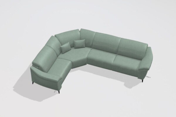 Babylon M+Z+M+M Fabric Corner Sofa