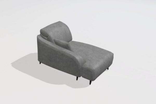 Babylon F1 Fabric chaise module