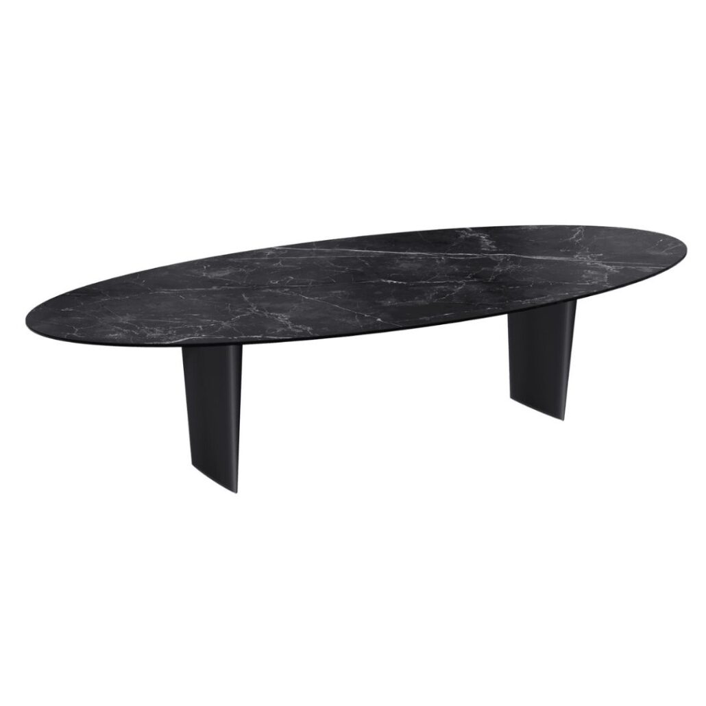 Goliath Dining Table - Marquina Marble