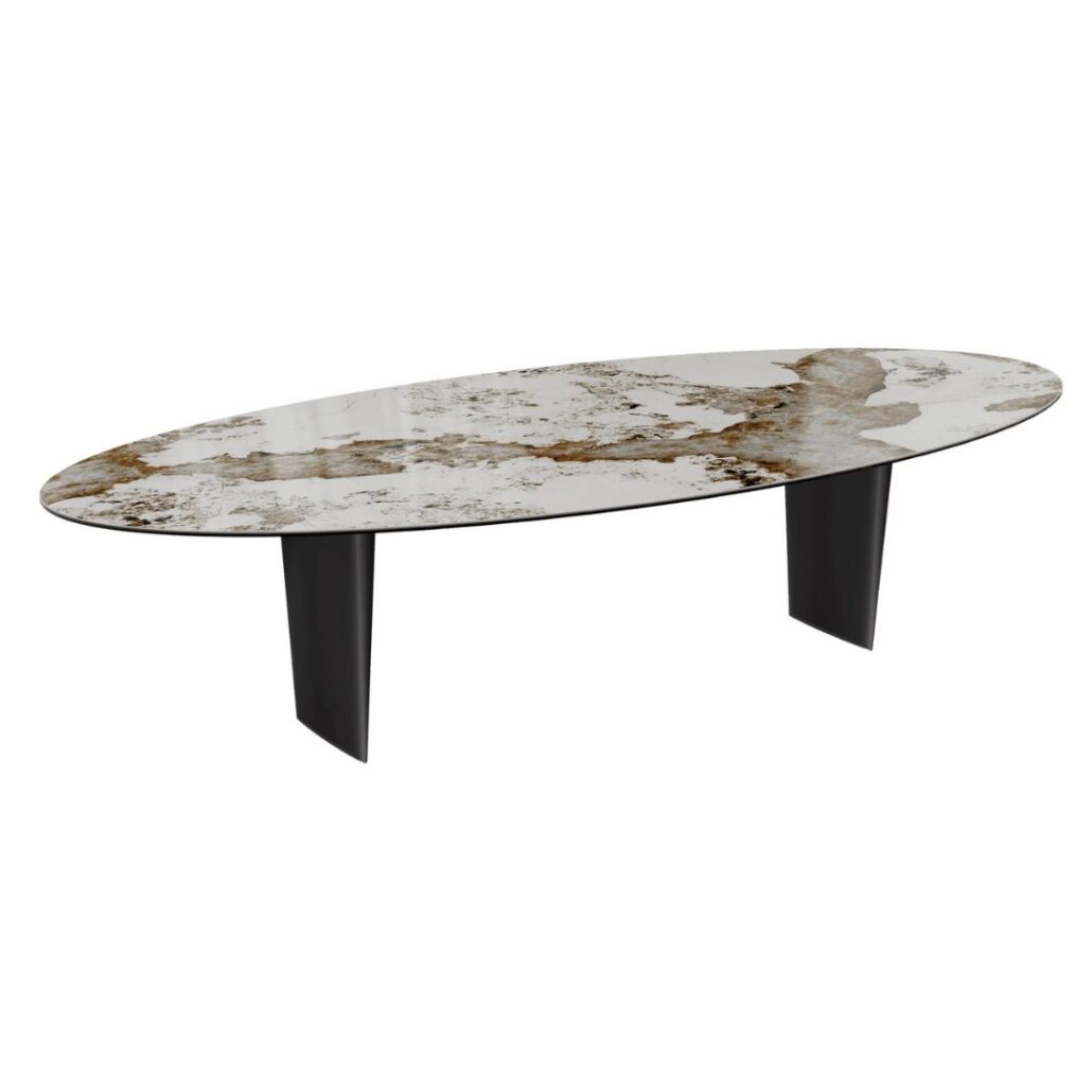 Goliath Dining Table - Calcatta Marble