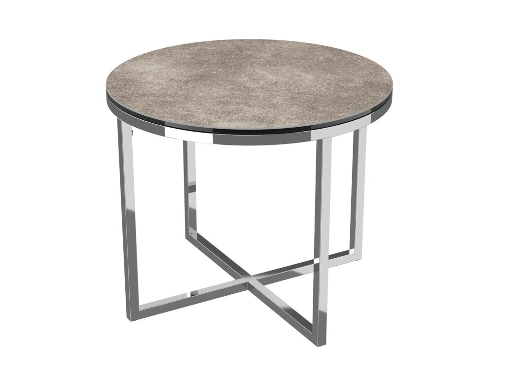 Talia Side Table stainless steel - Argile Ceramic