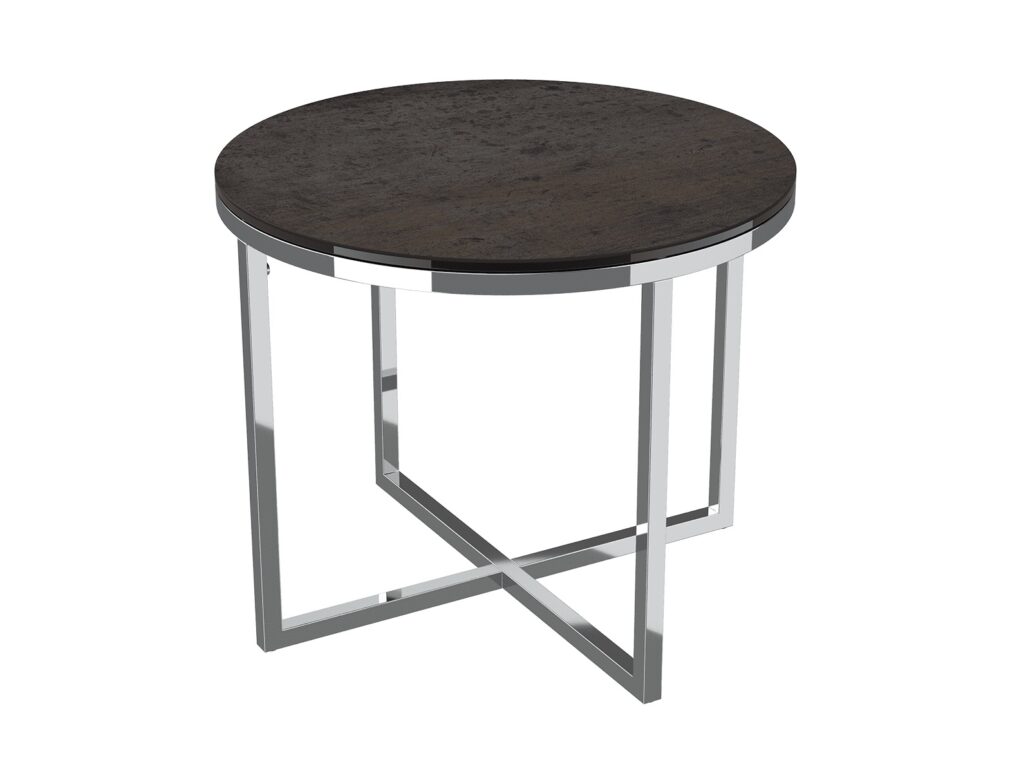 Talia Side Table stainless steel - Steel Ceramic