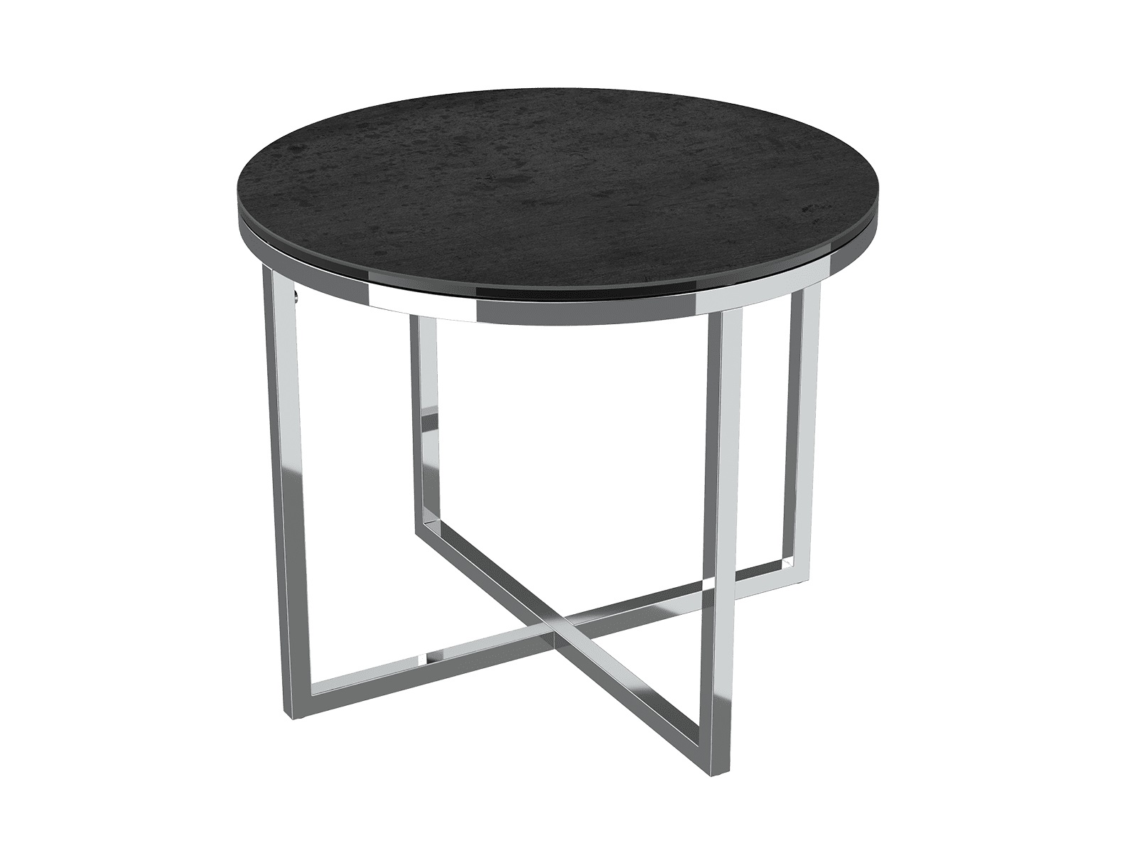 Talia Side Table stainless steel - Titanium Ceramic