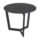 Tamara Laque Side Table - Marquina Marble