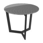Tamara Laque Side Table - Mesh