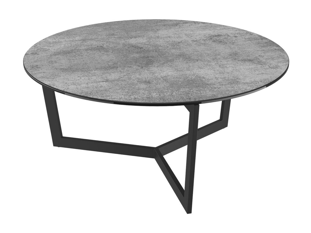 Tamara laque coffee table - Silver Ceramic