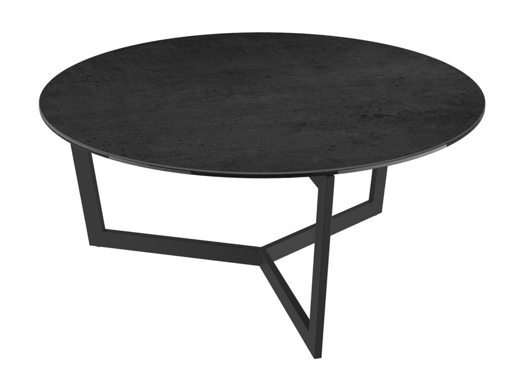 Tamara laque coffee table - Titanium Ceramic