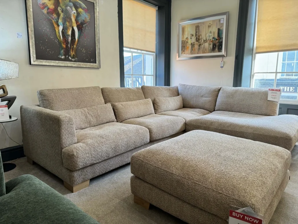 Brandon half price clearance sofa