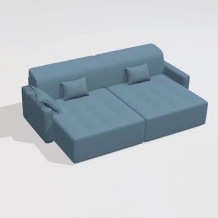 Paradis 2L+2AX large sofa from Fama