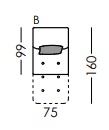 Paradis B Module Dimensions