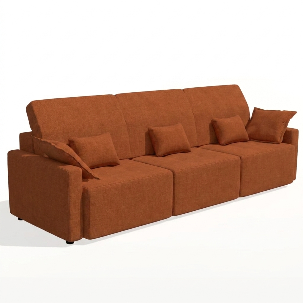 Paradis Large Sofa Earthy Tones