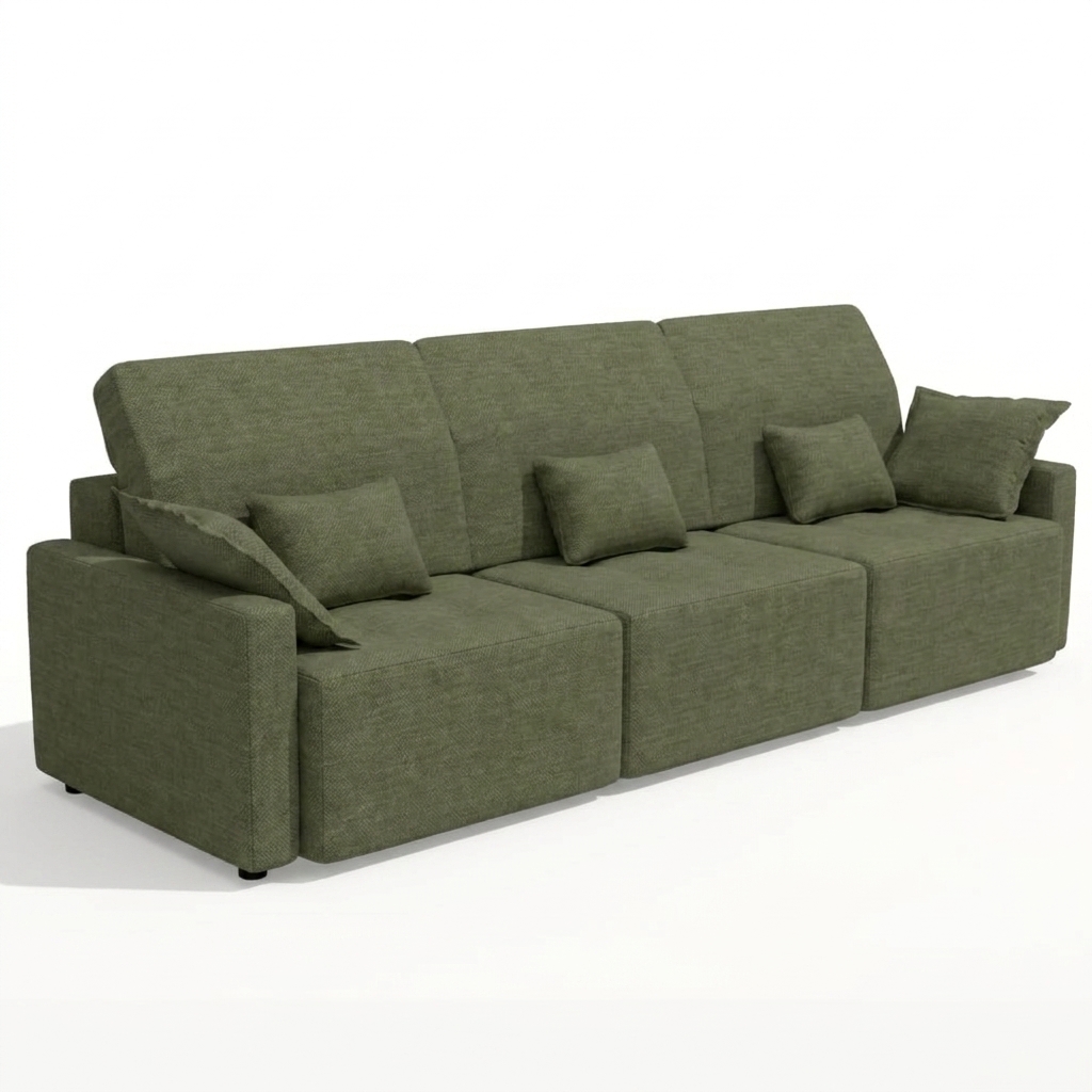 Paradis Large Sofa Green