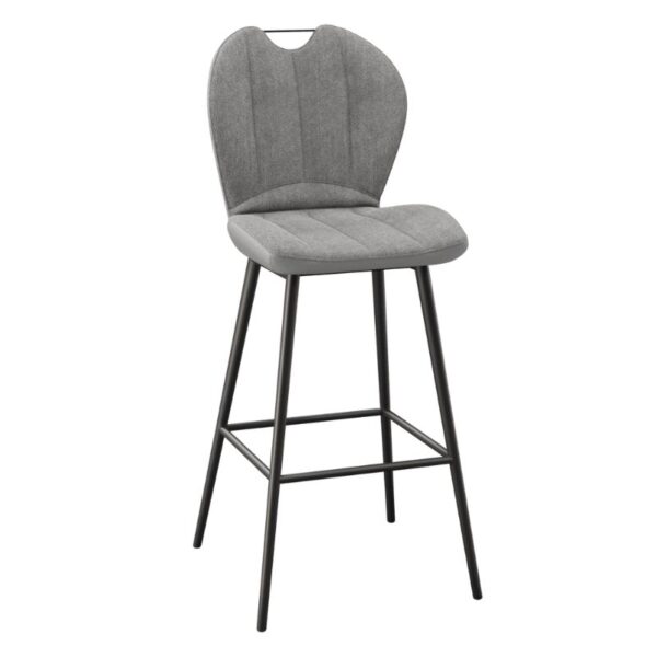 New Jersey Bar Stool from Akante - Light Grey