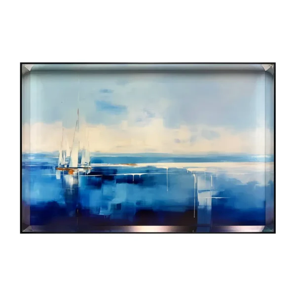 Aqua Sonata Framed Print from Complete Colour