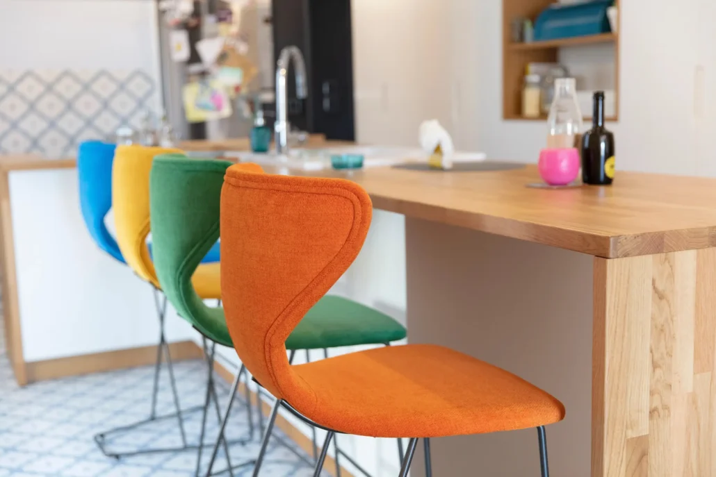 Burt Bar Stool From Fama