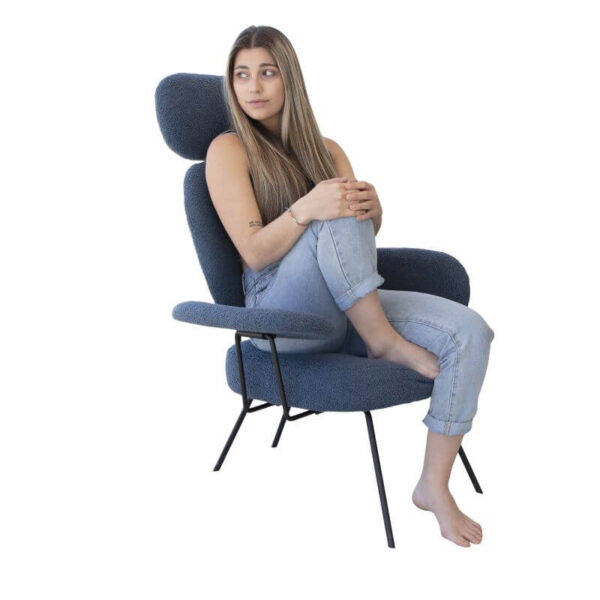 Fourmi Blue Chair from Fama